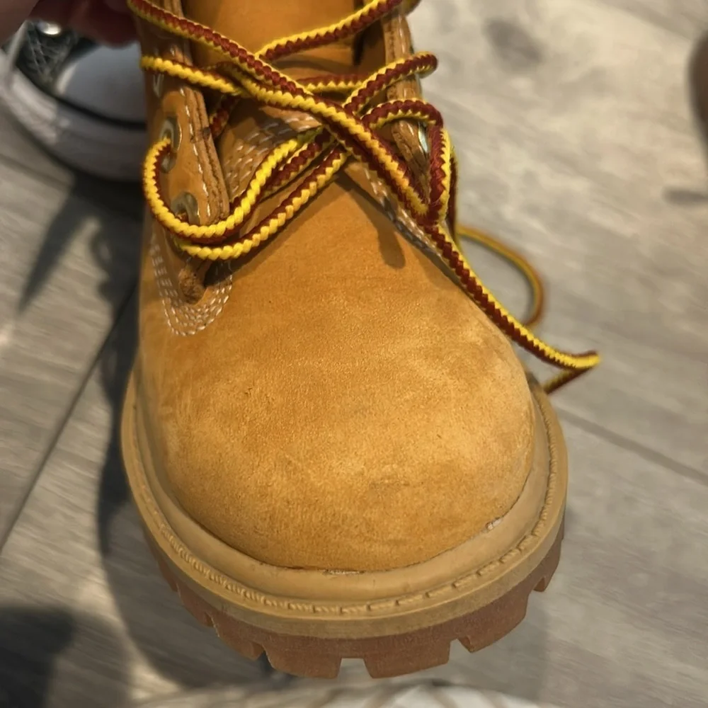 Timberland Kids Brown Leather Boots